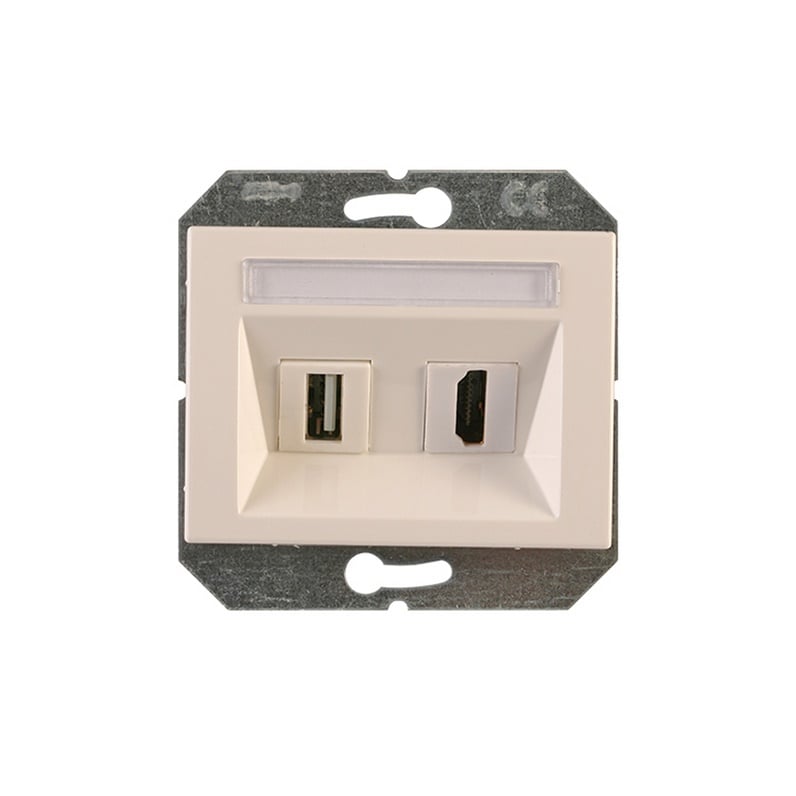 HDMI UN USB KONTAKTLIGZDA BALTA XP500