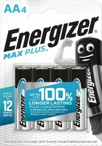 BATTERIES ENERGIZER MAX PLUS AA/LR06 4