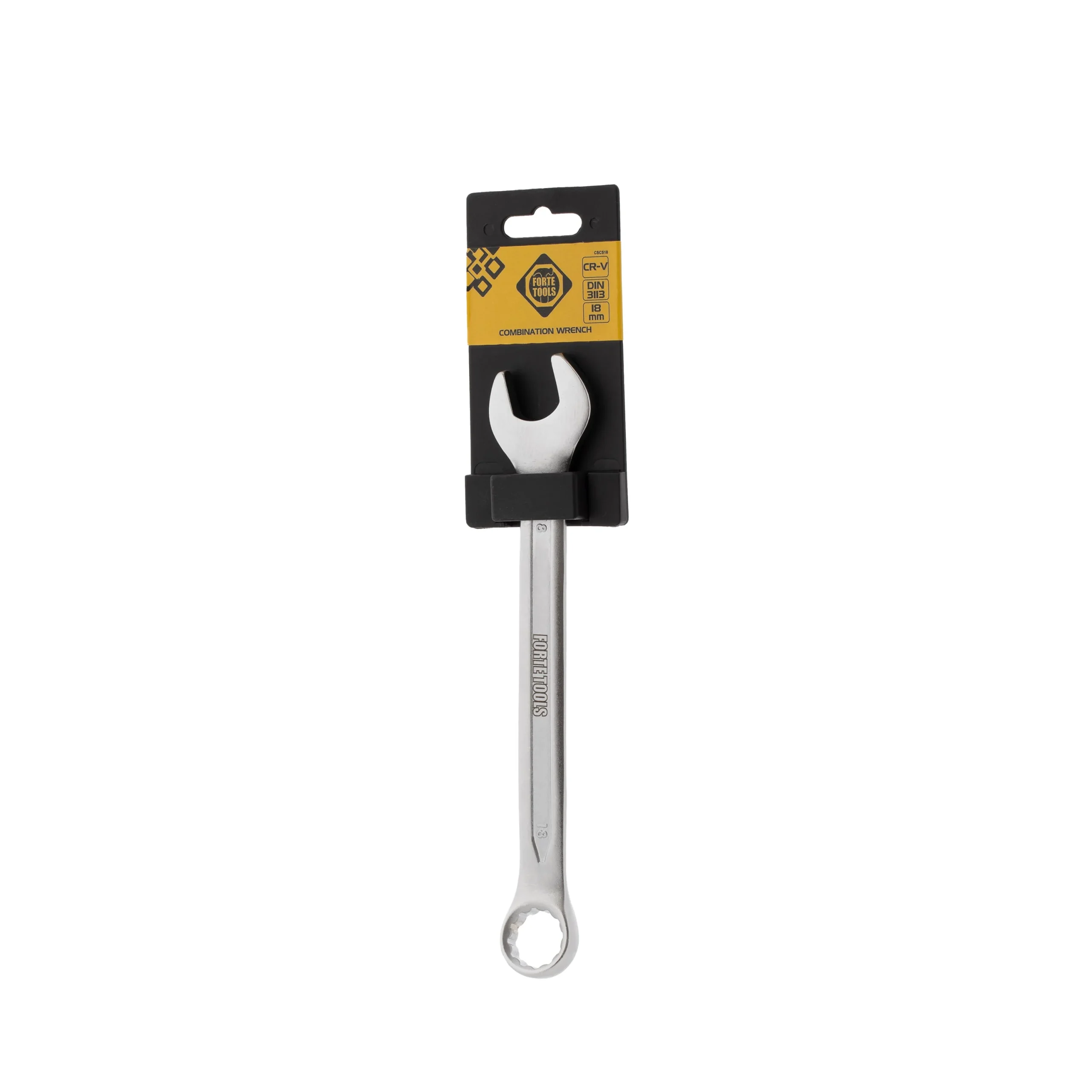 COMBINATION WRENCH FORTE TOOLS 18MM