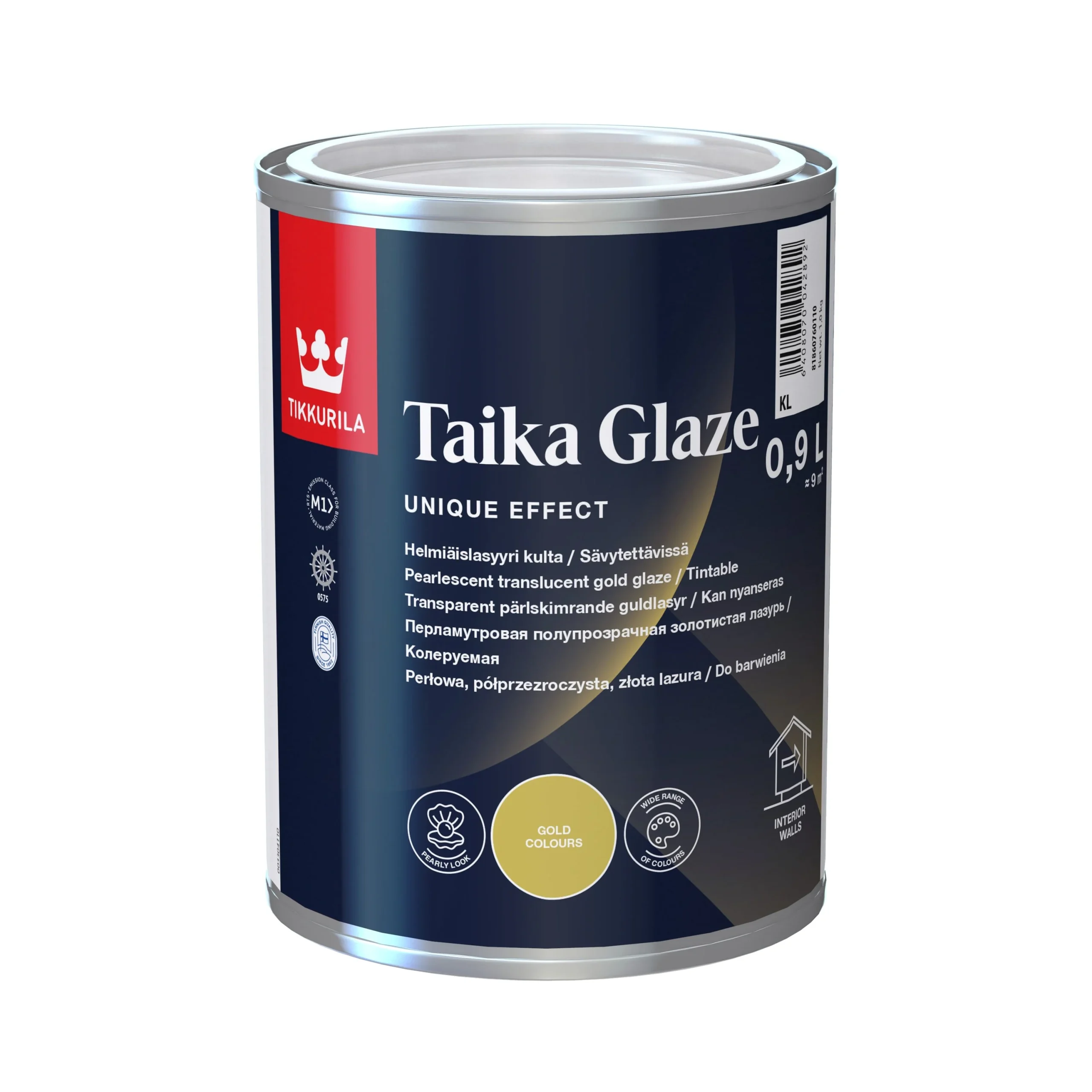 KRĀSA LAZURĒJOŠĀ TAIKA ZELTS KL 0,9L