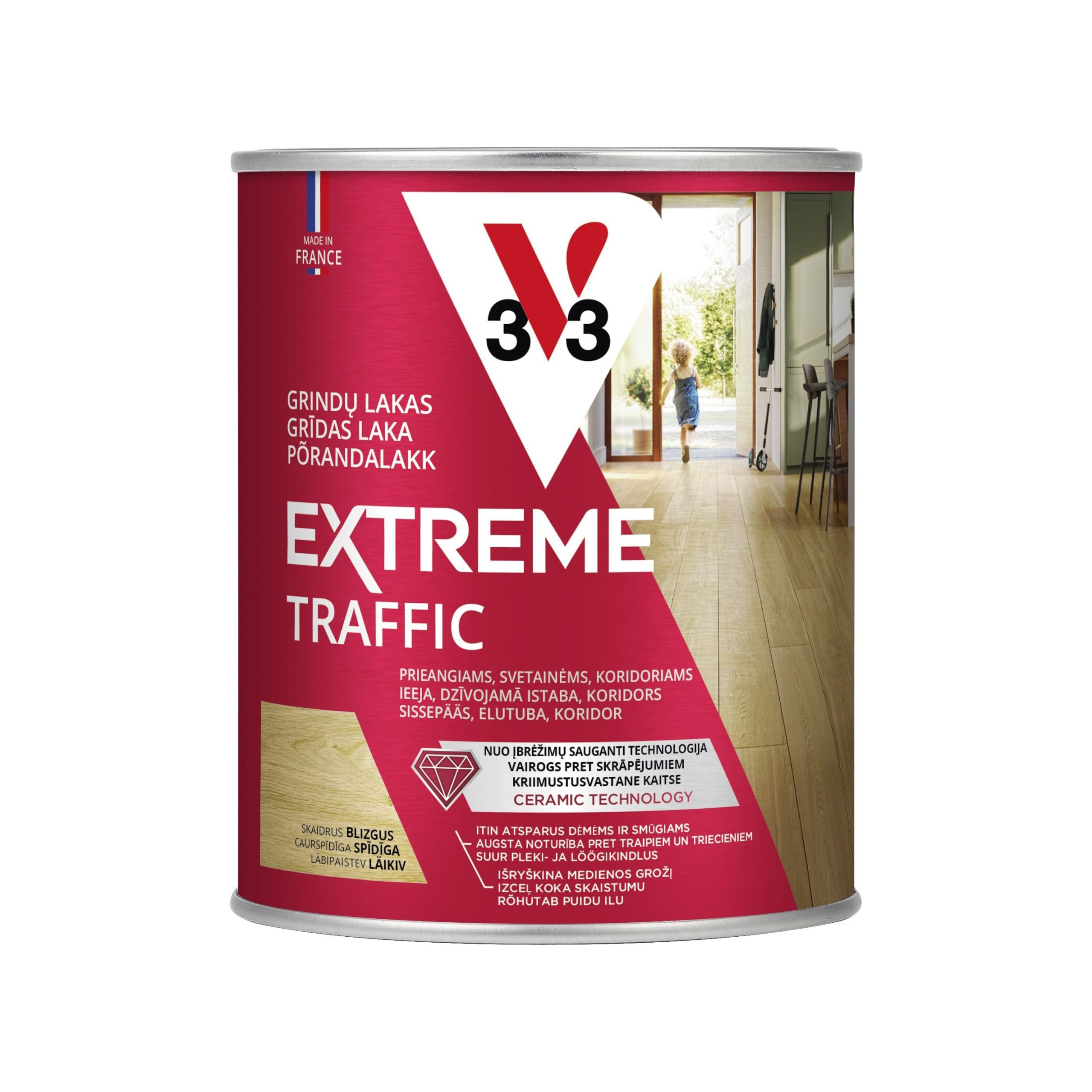SPEEDY CLEAR VARNISH FOR FLOOR 0.75 L