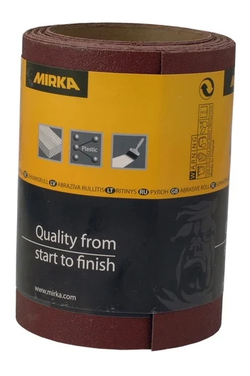 SLĪPĒŠANAS PAPĪRS RULLĪ 115MM X 5M P180