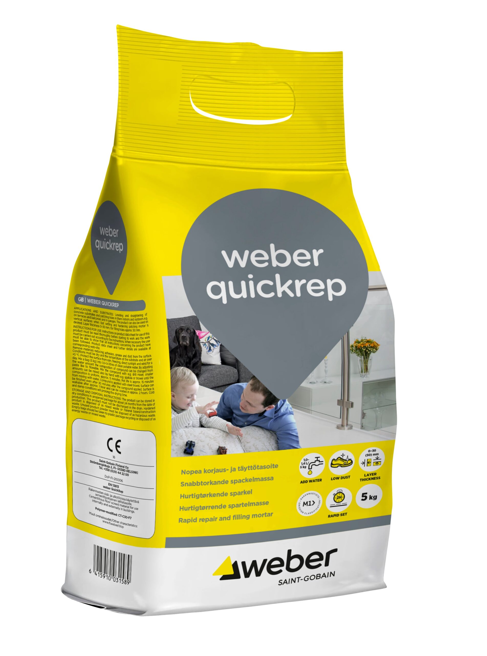 JAVA WEBER QUICKREPAIR 5KG