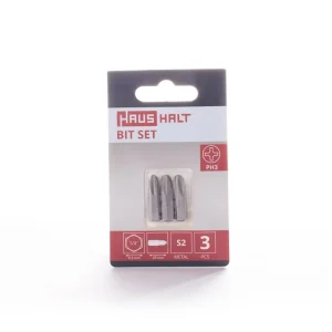 BIT SCREWDRIVER PH3X25MM 3PCS