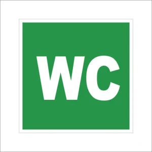 SIGN WC 10X10