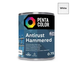 КРАСКА МЕТАЛЛ. ПОВЕРХН. PENTACOLOR БЕЛ. 750ML