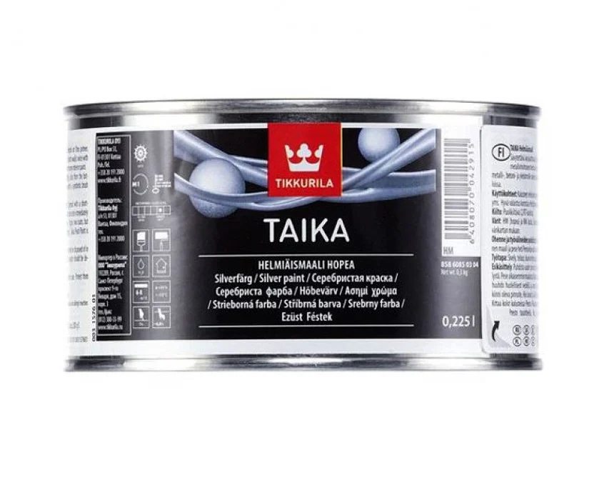 KRĀSA DEKORATĪVĀ TAIKA SUDRABS HM 0,225L