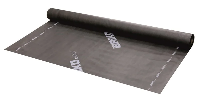 VĒJA IZOLĀCIJ. PLĒVE BRIKO 1.5X50 90G/M2