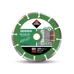 DIAMOND DISC SEV 230 PRO SEGMENTED DRY RUBI