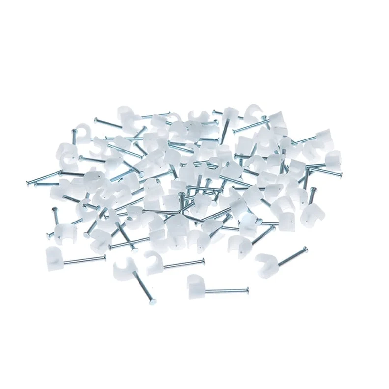 CABLE CLIPS TC 4-6 WHITE 1.4X20 (100)