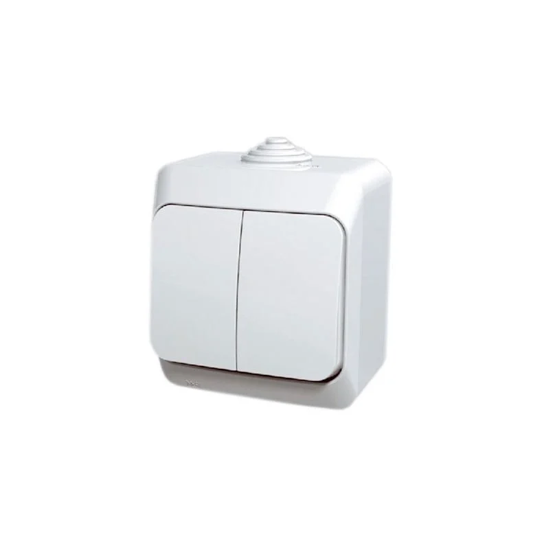SCHNEIDER CEDAR+ 1+1 WHITE SWITCH