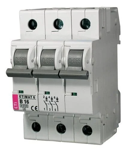 AUTOMATIC SWITCH ETIMAT6 C25A 3P