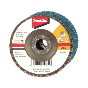 FLAP DISK LAMELO 125MM K80 FOR METAL INOX