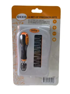 SCREWDRIVER AND BIT SET 9PCS VG027