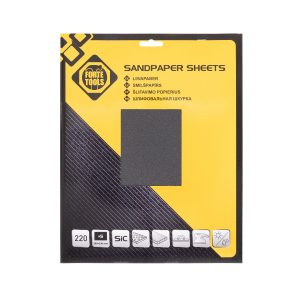 SANDPAPER FOR METAL NO. 220 230X280 5PCS