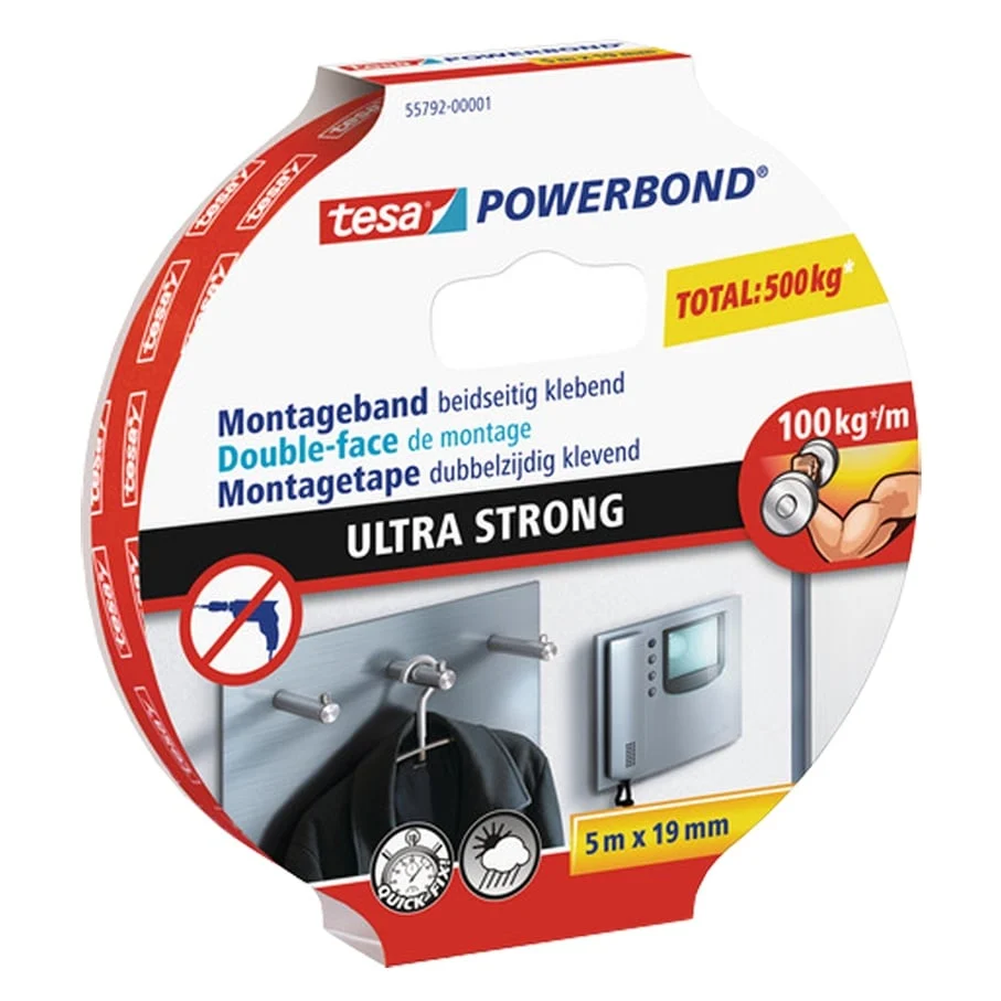 LĪMLENTE TESA ULTRA IZTURĪGA 5MX19MM