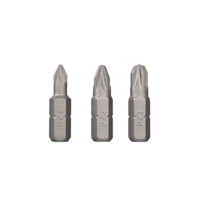 BITЫ PZ1,2,3X25MM 3 ШТ/УПАК.