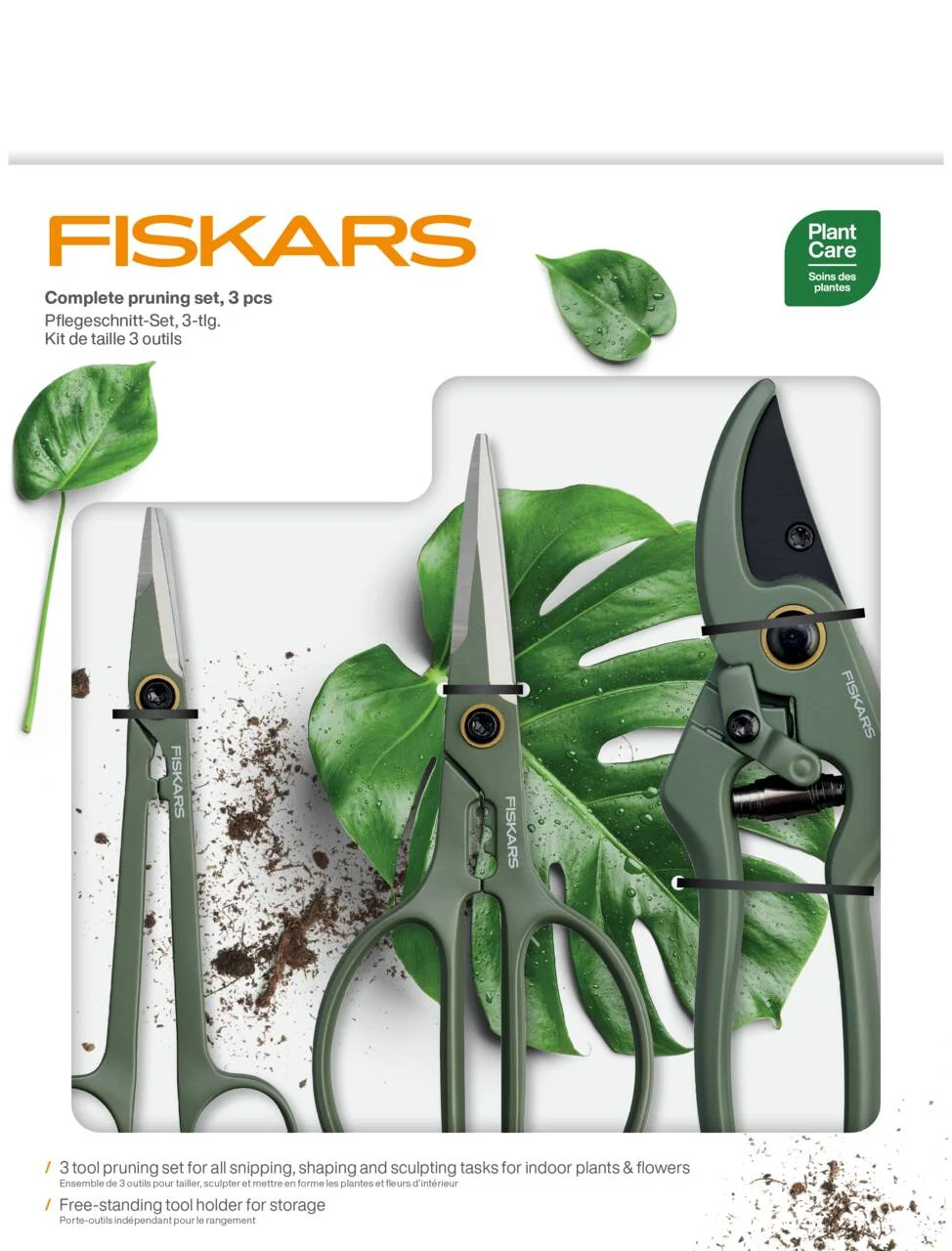 AUGU KOPŠANAS INSTRUMENTI 3GAB FISKARS