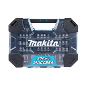 DRILL AND SCREWDRIVER BIT KIT MAKITA 200PCS