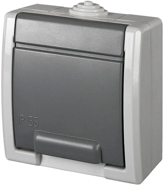 ROZETE AQUANT 1244-10 IP55 PELĒKA