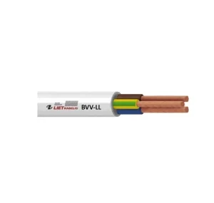 CABLE BVV-LL 2X2.5 WHITE 10M