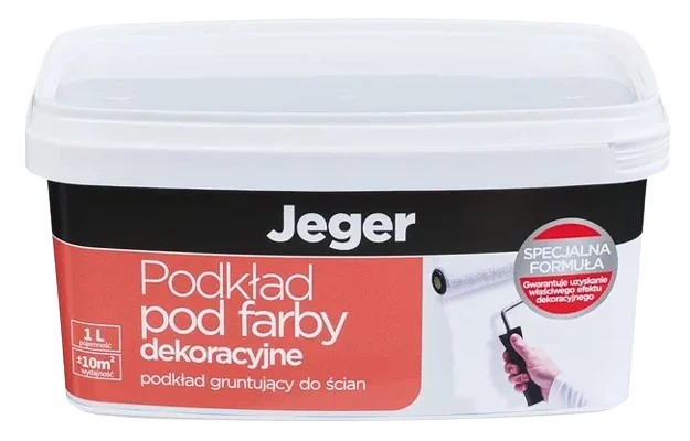 GRUNTS DEKORATĪVAJĀM KRĀSĀM JEGER 1L