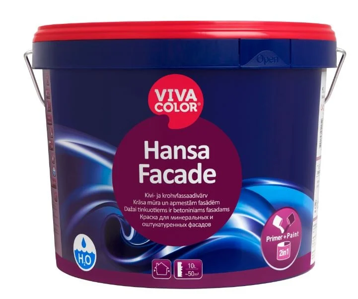 КРАСКА ДЛЯ ФАСАДОВ HANSA FACADE 9L LC