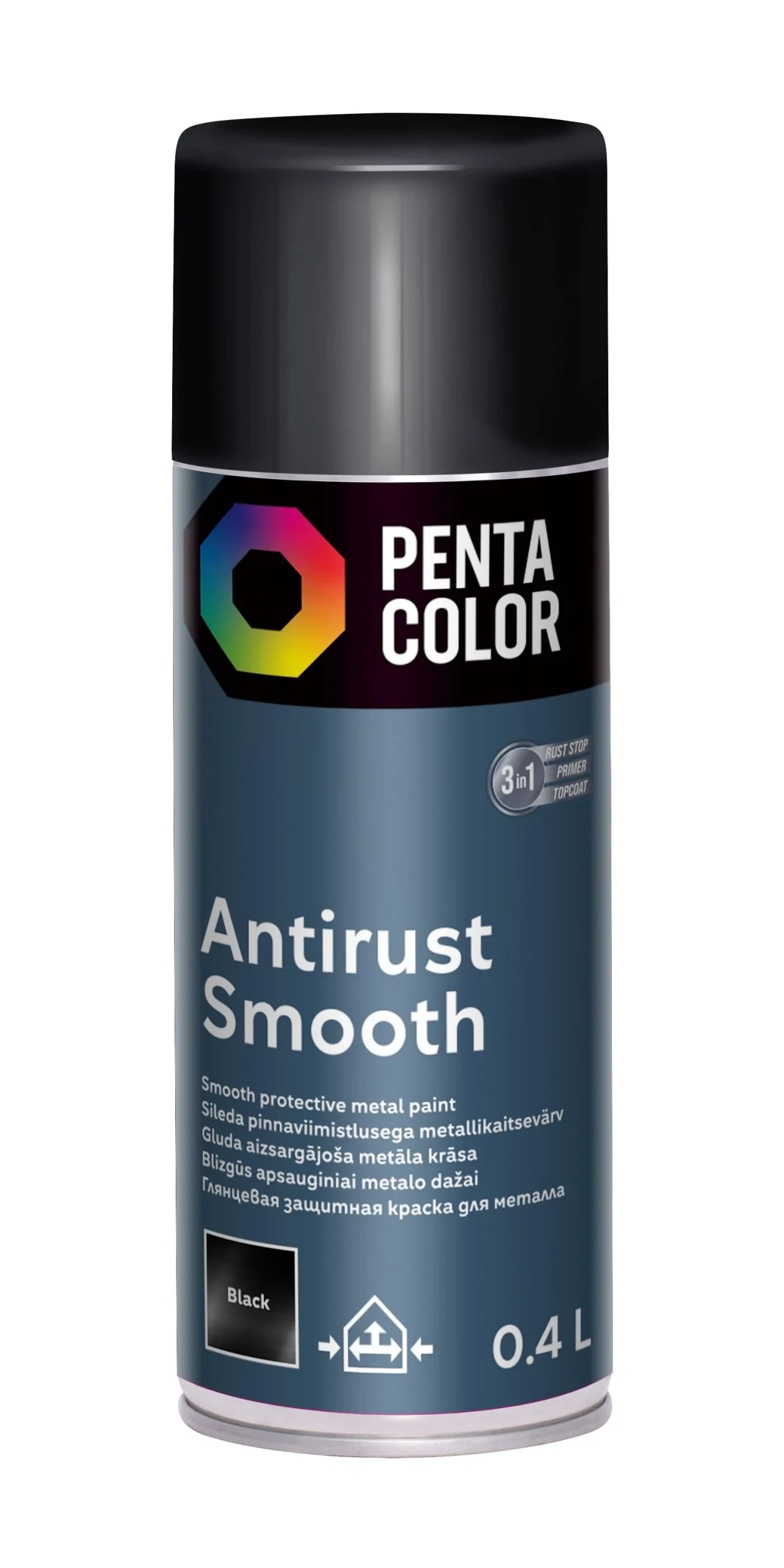AEROSOLA KRĀSA PENTACOLOR MET.ZILA 400ML