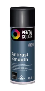 KRĀSA AER. ANTIRUST SMOOTH MELNA 400ML