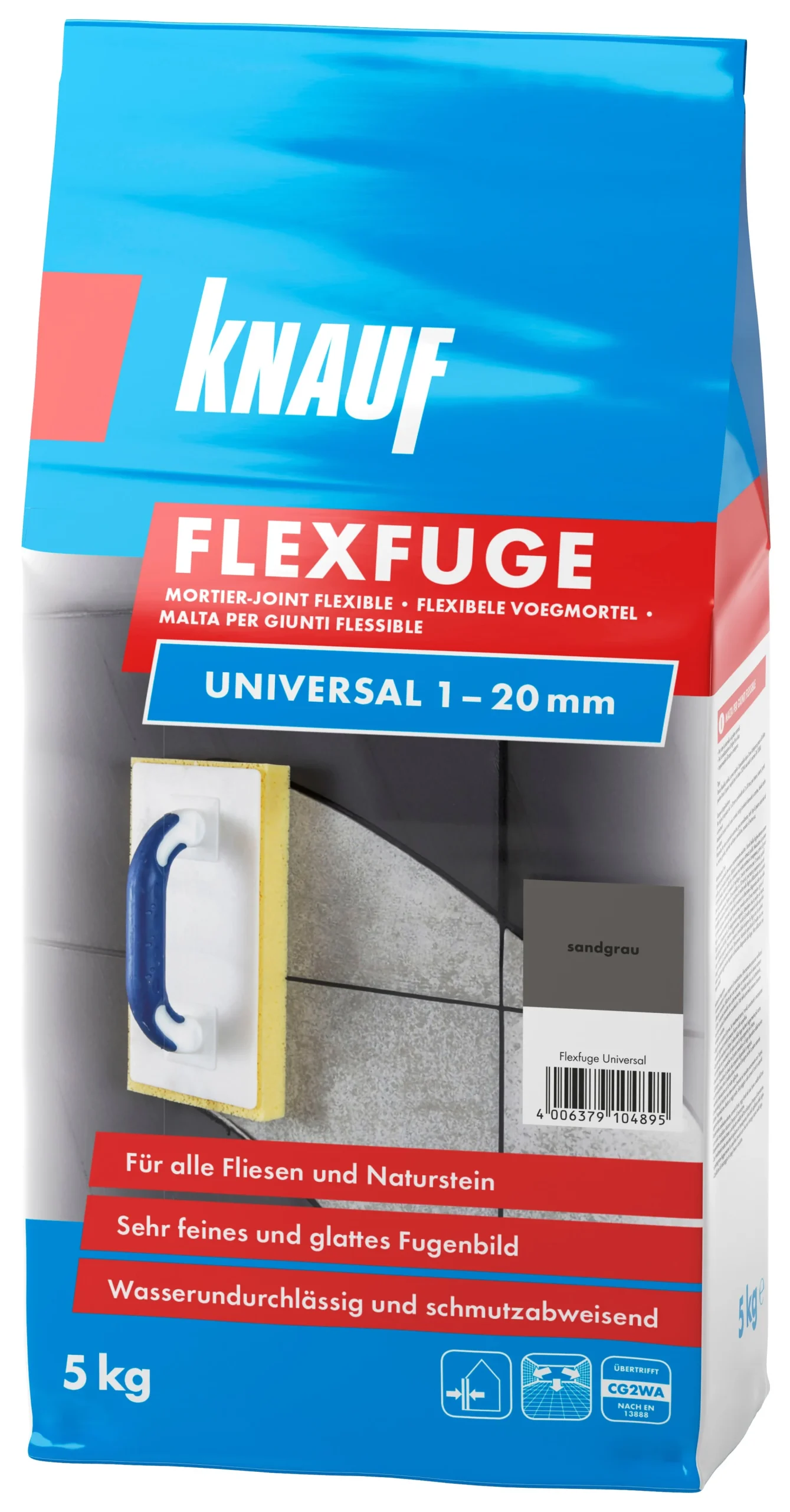 ŠUVOTĀJS KNAUF FLEXFUGE SM.PELĒKS 5KG