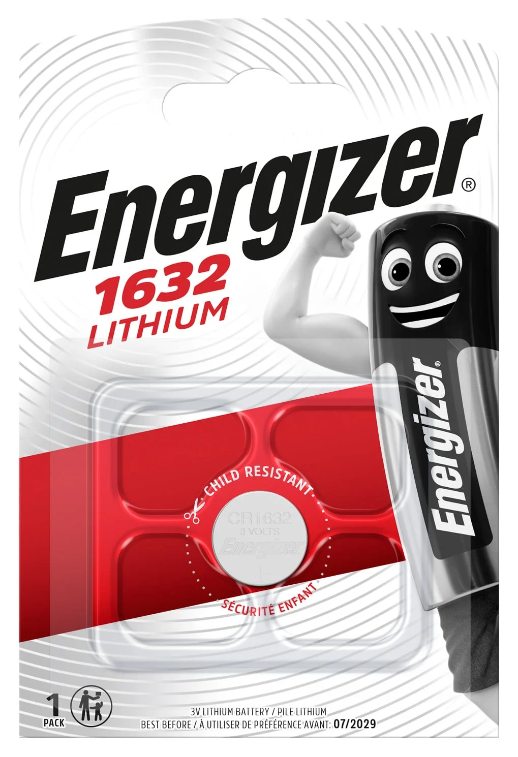 LITIJA BATERIJA ENERGIZER CR1632 3V