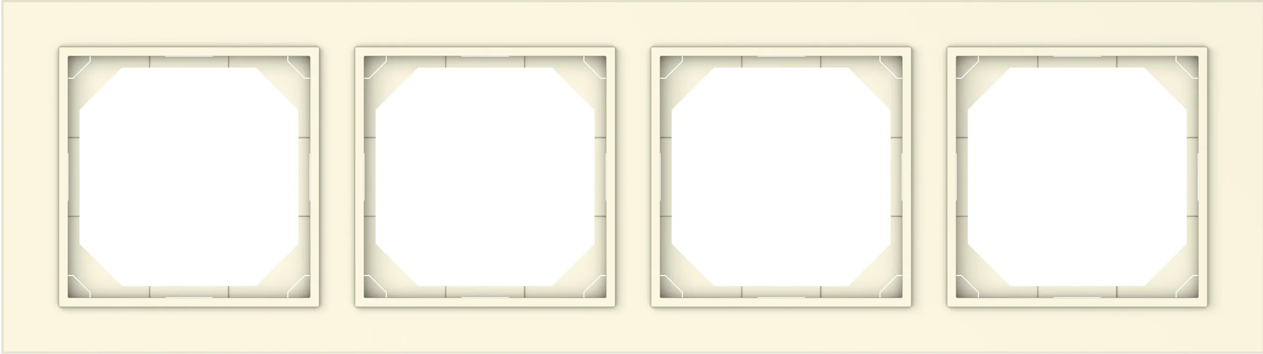 FRAME 4PL. IVORY R04 QR 1000