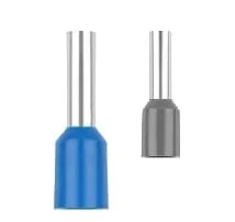 TERMINAL WIRE E2508 BLUE/GRAY 50PCS