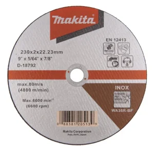 CUTTING DISC 230X2.0X22 MM INOX