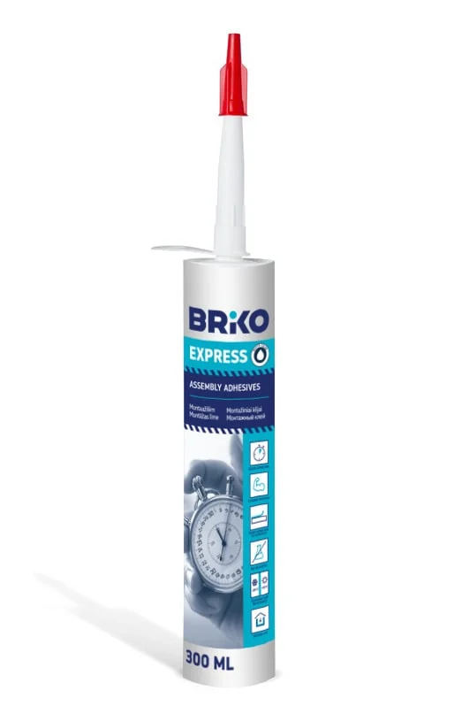 КЛЕЙ МОНТАЖНЫЙ BRIKO EXPRESS 300ML