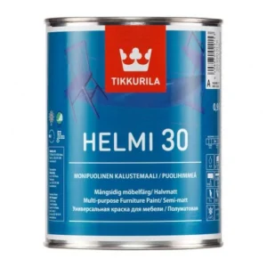 КРАСКА ДЛЯ МЕБЕЛИ HELMI ПОЛУГЛЯНЦЕВАЯ C 0.9L