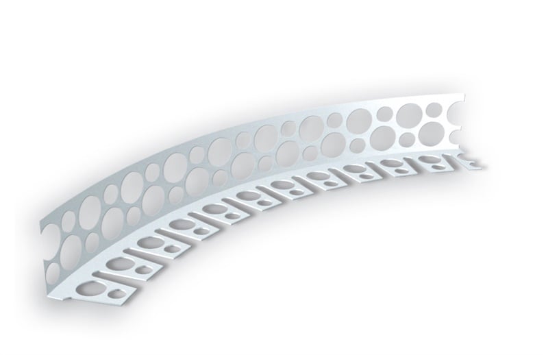 ANGLE FOR ARCH PVC PERFORATED 20X20 2.5M
