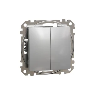 SWITCH SEDNA 1+1 10AXALUMINUM