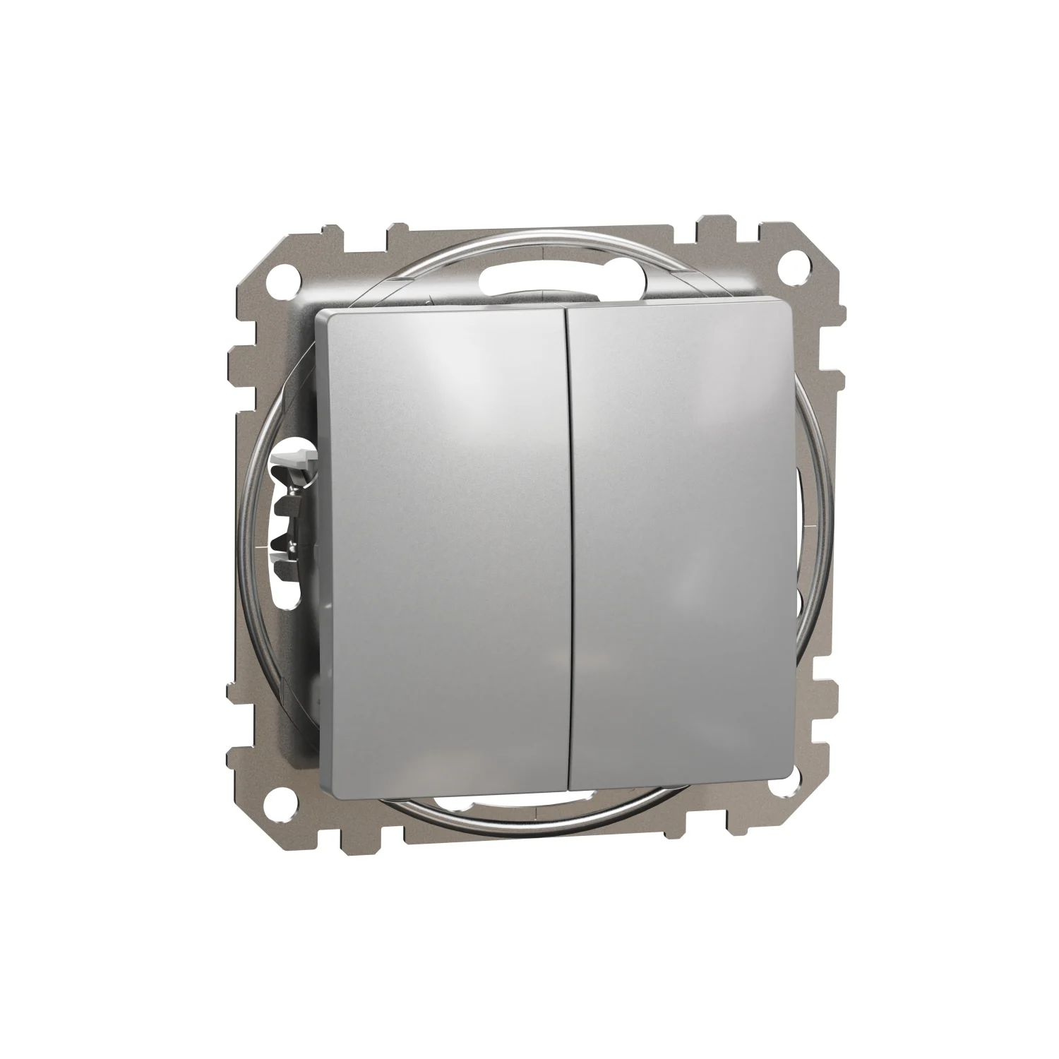 SWITCH SEDNA 1+1 10AXALUMINUM