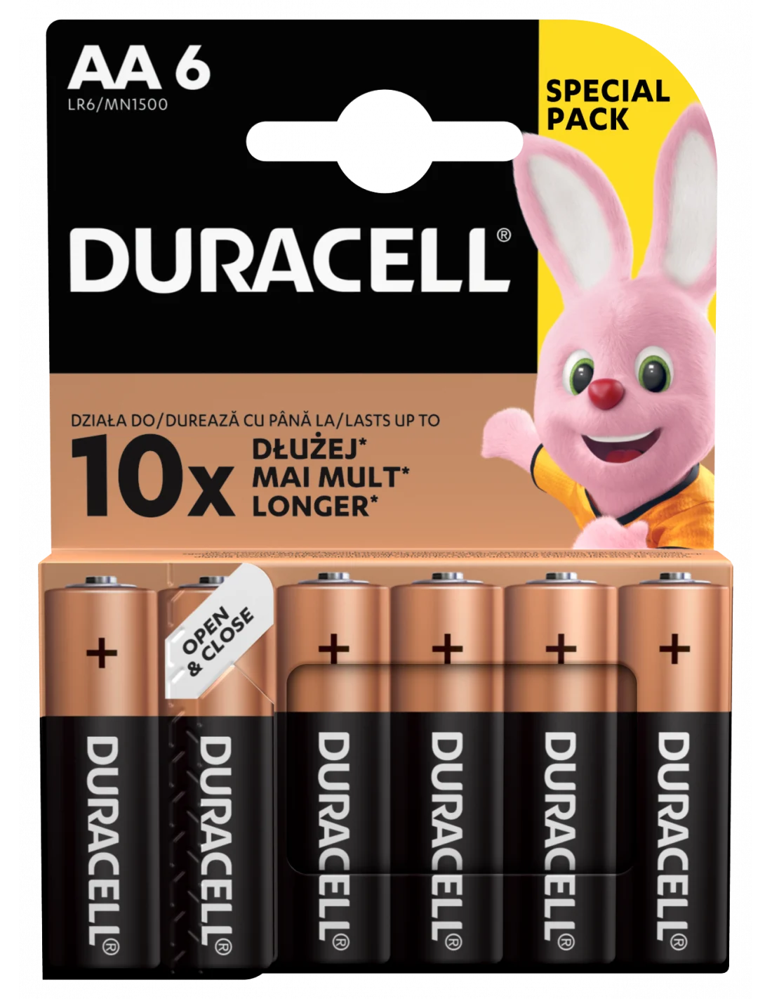 BATERIJAS DURACELL AA LR6 6GAB