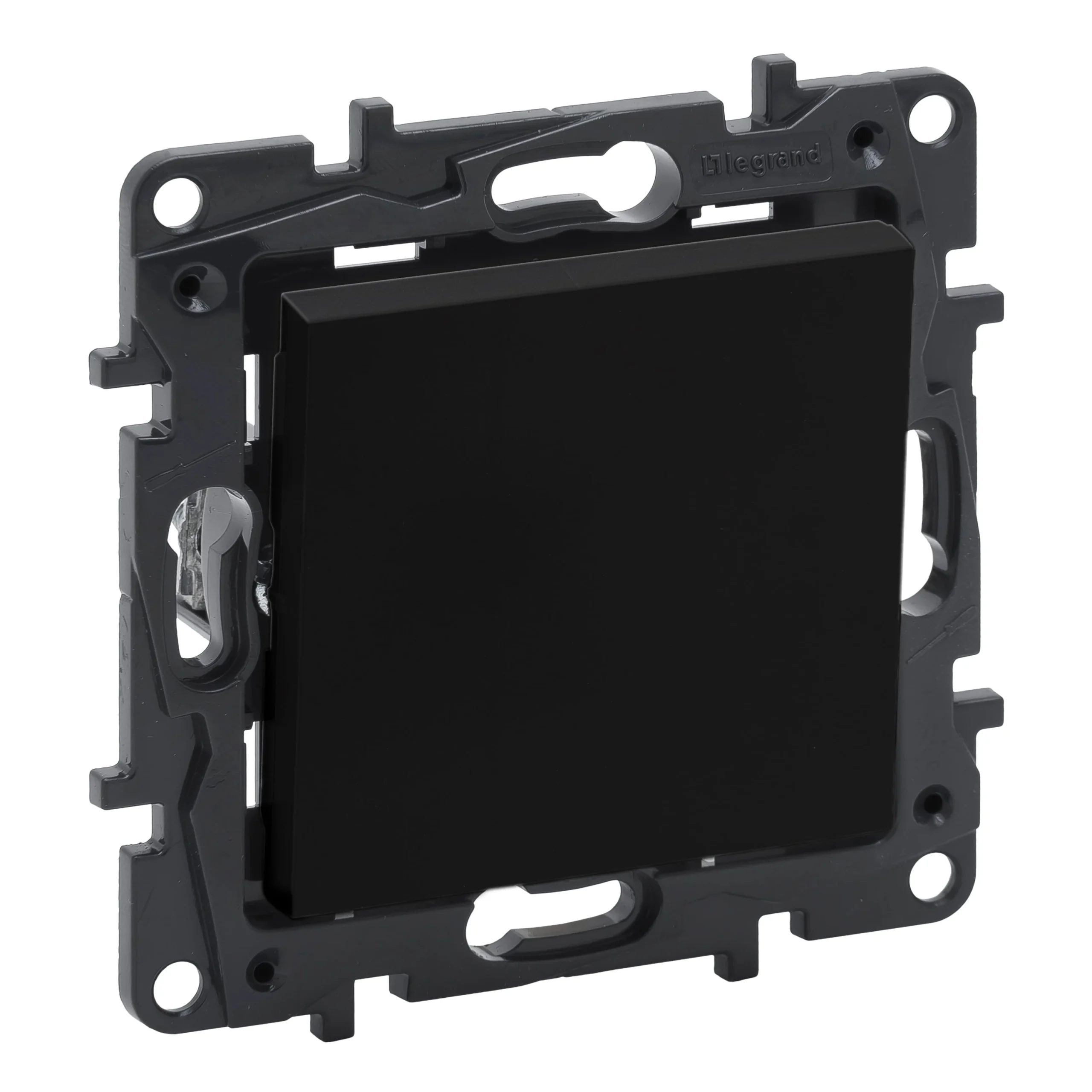 CROSS. SWITCH. LEGRAND NILOE STEP BLACK