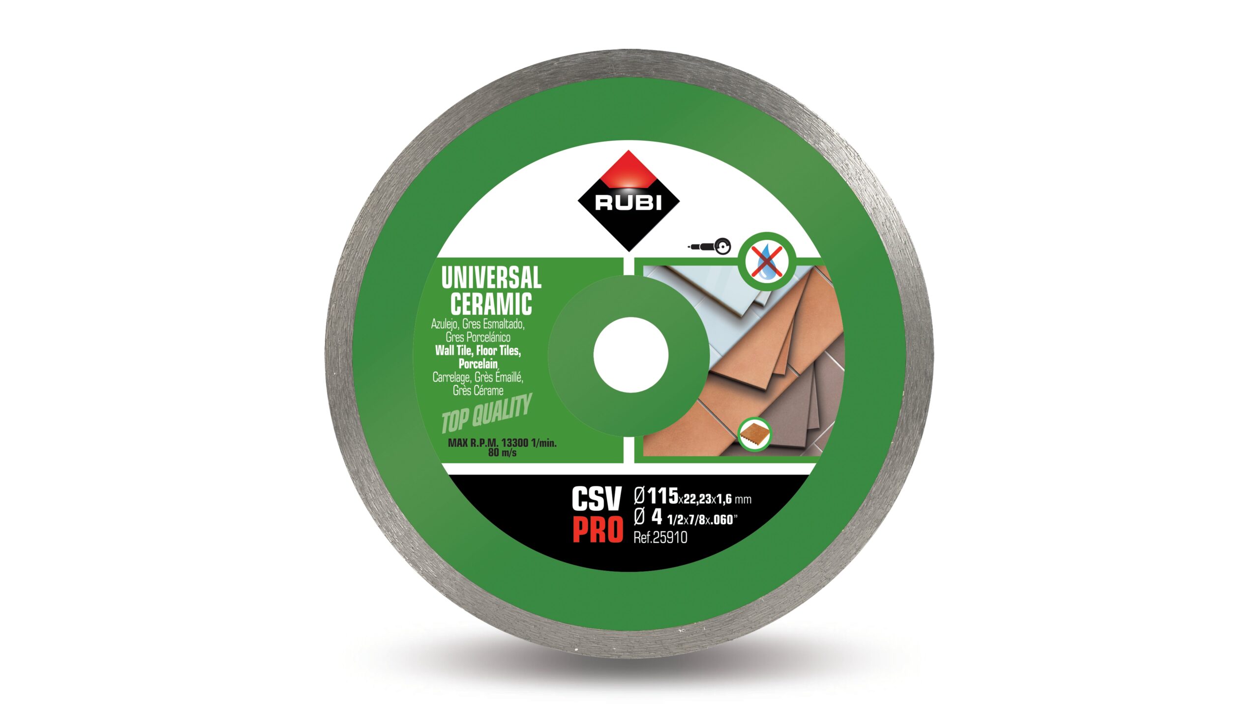 DIMANTA ASMENS CSV 125 PRO CONT DRY RUBI