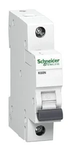 AUTOMĀTISKAIS SLĒDZIS K60N C06A 1P 6KA