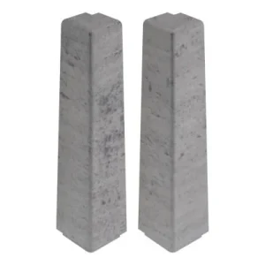 EXTERNAL CORNERS GRIDL ML80 2PCS GRAY MAT