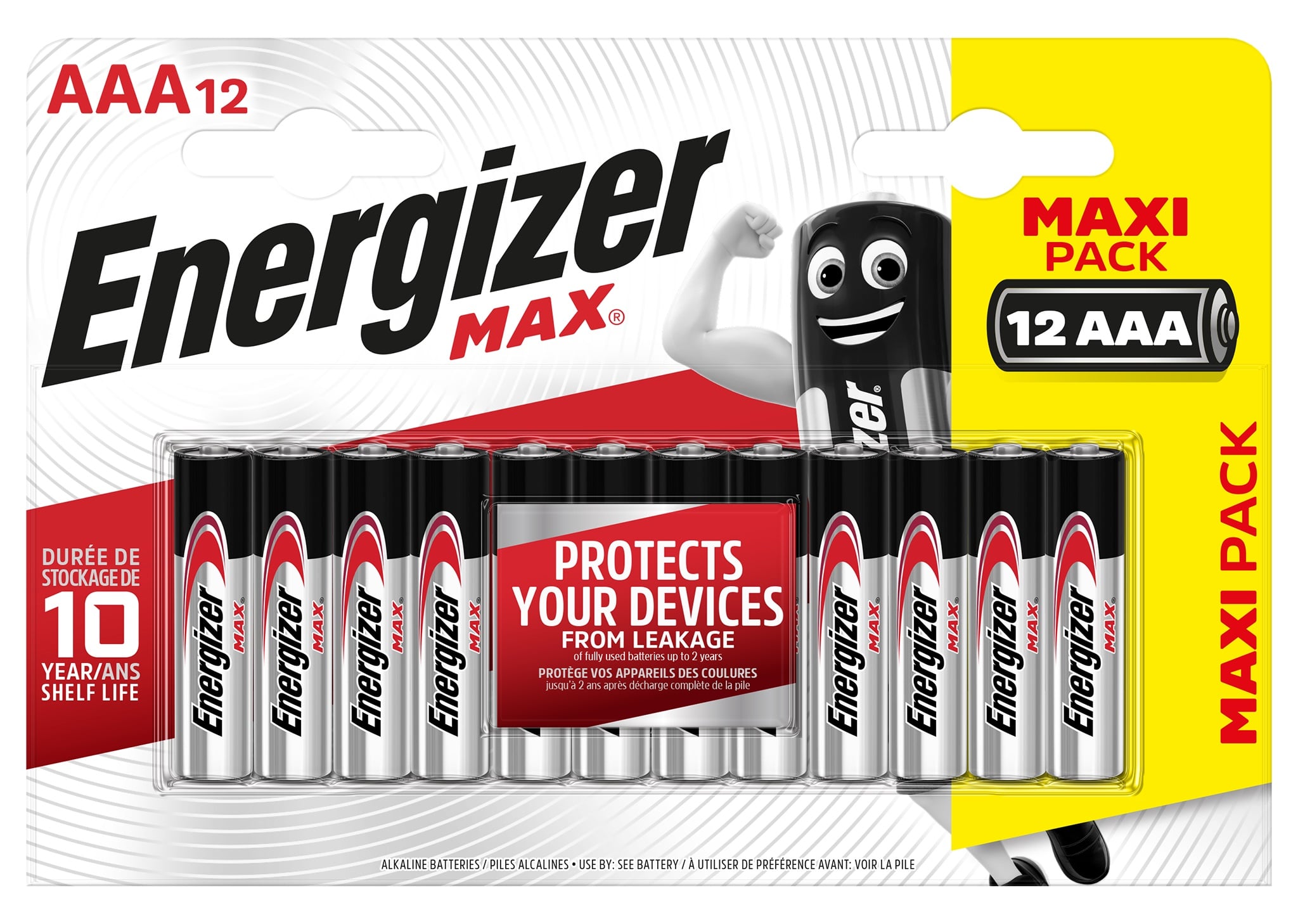 ENERGIZER MAX AAA B12 1.5V ALK.BATERIJAS