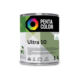 KRĀSA DISP PENTACOLOR ULTRA 10 BALTA 1L