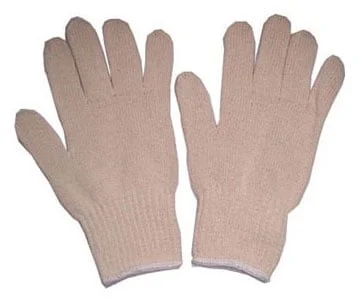 COTTON GLOVES BLEACHED GB52F SIZE 10