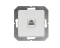 Built-in telecommunications sockets