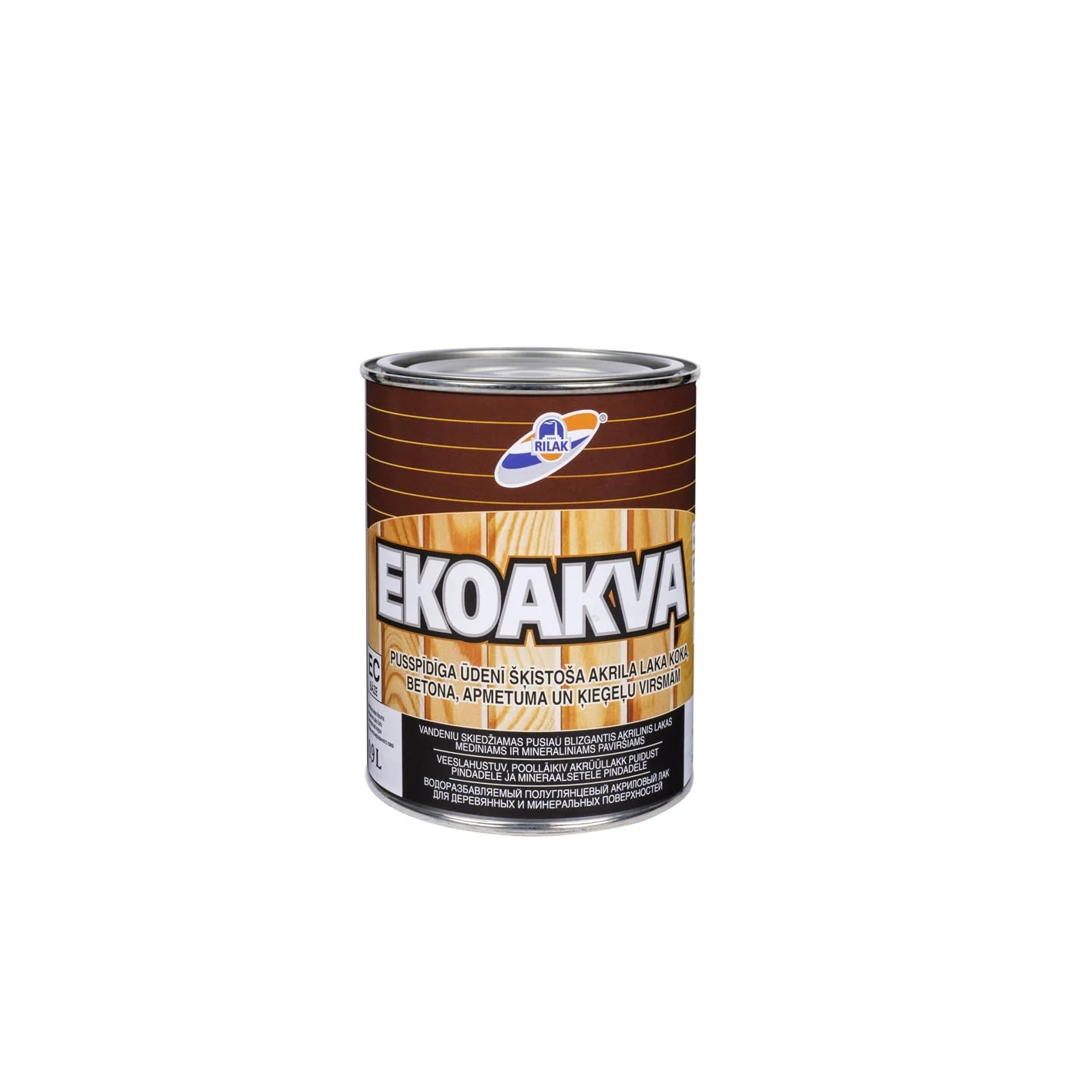 LAKA EKOAKVA 0,9L ŪDENĪ ŠĶĪSTOŠA AKRILA