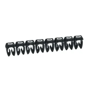 CABLE MARKERS 1.5-2.5MM2 (120) BLACK